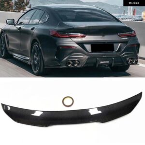 BMW リア トランク リッド スポイラー ウイング 8シリーズ G16 2020-2022 F93 M8 4ドアセダン PSM カーボンテールゲート DECKLID スプリッターリップ