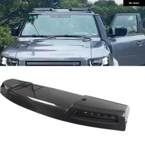 ランドローバー ディフェンダー 90 110 130 2020-2025 フロントアッパールーフ スポイラー ドーム ライトバー DRL LED デイタイム