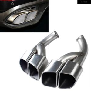 ポルシェ マフラー先端 パイプ カイエン 958.2 V6 ベース 3.0T 2015-2017 リアエア アウトレット ベント サイレンサー 排気