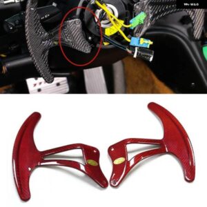 マセラティ ステアリングホイール シフト パドル 延長 カーボンレッドマセラティグラントゥーリモグランカブリオ GT GC GTS 2008-201
