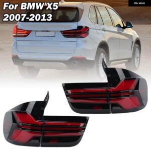 BMW 1セット LED テールライト X5 E70 2007-2013 リアライトシーケンシャルフロー ウィンカーランプ 駆動リバースフォグブレーキランプ