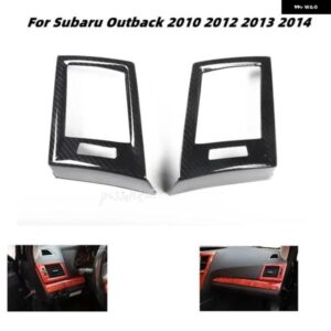 スバル アウトバック 2010-14 カー スタイリング アクセサリー ダッシュボード サイドエア アウトレット ベント フレーム カバー ステ