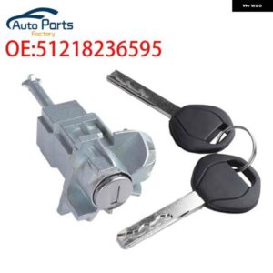 BMW フロント左ドアロック シリンダー 2 キー 3シリーズ E46 2003-2005 51218236595 51218244052