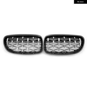 BMW ダブルスラットスポーツ スタイル ダイヤモンドキドニー グリル 51137201969 51137201970 エアダムメッシュ レーシング グリル 3シリーズ E90 E91 08-11