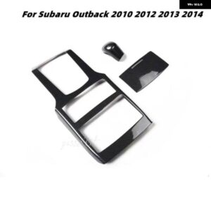 スバル アウトバック 2010 2012 2013 2014 カーアクセサリー ギア シフト パネル 装飾 カバー トリム スタイリング ABS