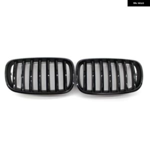 BMW 1ペア キドニー レーシング グリル グロスブラックダブルスラットキドニー グリル X5 E70 X6 E71 2007-2013 カーアクセサリー