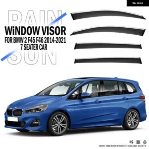 BMW 2 ワゴン F45 F46 ウィンドウバイザー カーアクセサリー プラスチック 外装 バイザー ベント シェード ウィンドウサンレインガード ディフレクター