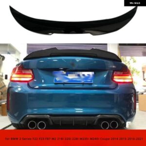 BMW PSM スタイル リア トランク リッド スポイラー ウイング リップ 2シリーズ F22 F23 F87 M2 218I 220I 228I M235I M240I クーペ 2014 2015 2016-2021