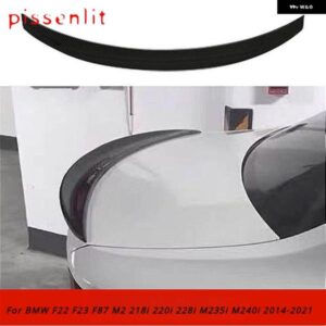 BMW F22 F23 F87 M2 218I 220I 228I M235I M240I 2014-2021MP スタイル リア スポイラー ウイング トランク リップテール トランク ルーフ スポイラー