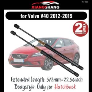 ボルボ 2個 リアテールゲート ダンパー V40 5 ドア ハッチバック 2012-2019 スプリング トランク ブーツ ガス充填ガスストラットリフト付き