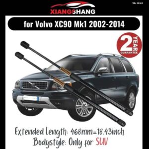 ボルボ 2個 リアテールゲート ダンパー XC90 MK1 2002-2014 SUV テールゲート スプリング トランク ブーツ ガス充填ガスストラット