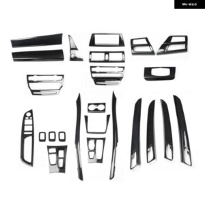 BMW X5 E70 2008-13 右ハンドル プラスチック カーボン スタイル 装飾 アクセサリー インテリア ステッカー