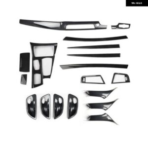 BMW 5シリーズ F10 2011 12 13 14 15 16 17 右ハンドル プラスチック カーボン スタイル 装飾 アクセサリー インテリア ステッカー