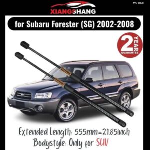 スバル 2個 リアテールゲート ダンパー フォレスター SG 2002-2008 SUV テールゲート スプリング トランク ブーツ ガス充填ガ