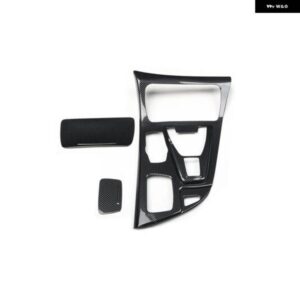 BMW M5 2012 2013 2014 右ハンドル プラスチック カーボン スタイル 装飾 アクセサリー インテリア ギアドア トリム ステッカー