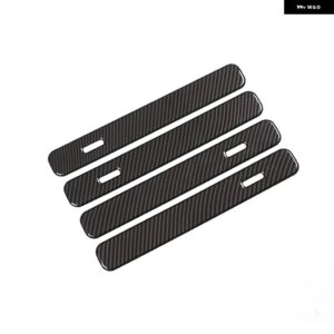 ランドローバー レンジローバー VELAR 2017-2020 ABS マットブラック ドアハンドル カバー 外装 - Carbon fiber pattern