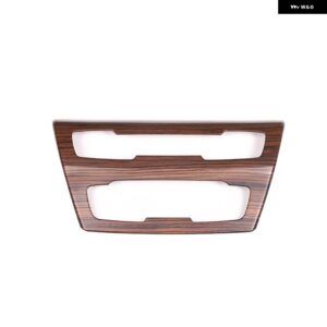 BMW X1 F48 X2 F47 2016-21 ABS カーコンソール エアコン音量ボタン CD パネル 装飾 フレームカバー インテリア - Pine Wood Grain