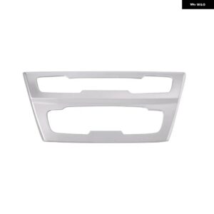 BMW X1 F48 X2 F47 2016-21 ABS カーコンソール エアコン音量ボタン CD パネル 装飾 フレームカバー インテリア - Silver