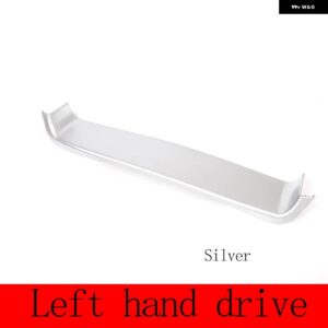 BMW LHD RHD 5シリーズ F10 2011-2017 ABS カーボンダッシュボード ディスプレイ 装飾 フレーム インテリア - Left hand drive