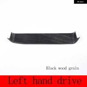 BMW LHD RHD 5シリーズ F10 2011-2017 ABS カーボンダッシュボード ディスプレイ 装飾 フレーム インテリア - Left hand drive3