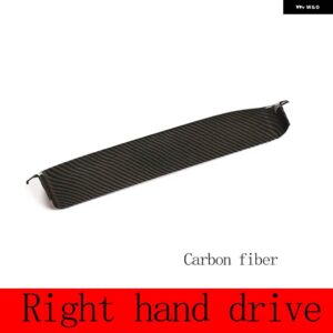 BMW LHD RHD 5シリーズ F10 2011-2017 ABS カーボンダッシュボード ディスプレイ 装飾 フレーム インテリア - Right hand drive