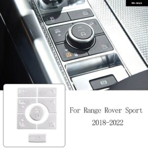 ランドローバー レンジローバースポーツ 2014-2022 合金モールドモードボタン ステッカー 装飾 - Style D