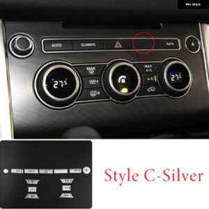 ランドローバー レンジローバースポーツ 2014-2022 合金モールドモードボタン ステッカー 装飾 - Style H 14-17