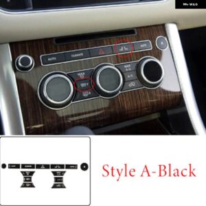ランドローバー レンジローバースポーツ 2014-2022 合金モールドモードボタン ステッカー 装飾 - Style E 14-17