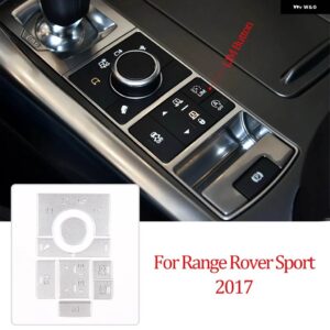 ランドローバー レンジローバースポーツ 2014-2022 合金モールドモードボタン ステッカー 装飾 - Style B
