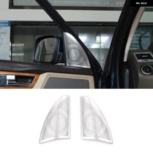 ランドローバー レンジローバースポーツ 2010-2013 ステンレスドアツイーターオーディオ スピーカー カバー 飾る ステッカー カー - Style A