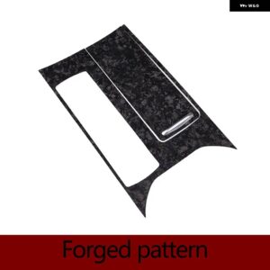 ランドローバー レンジローバースポーツ 2014-2017 ABS カーボンカーセンターコントロールパネルカバー 装飾 ステッカー カー - Forged pattern