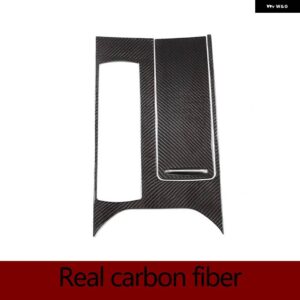 ランドローバー レンジローバースポーツ 2014-2017 ABS カーボンカーセンターコントロールパネルカバー 装飾 ステッカー カー - Real carbon fiber