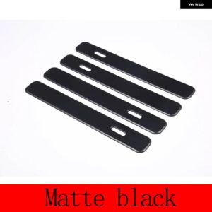 ランドローバー レンジローバー VELAR 2017 2018 ABS クローム/カーボン外装 ドアハンドル トリムカー - Matte black