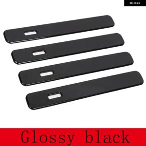 ランドローバー レンジローバー VELAR 2017 2018 ABS クローム/カーボン外装 ドアハンドル トリムカー - Glossy black