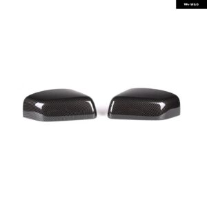 ランドローバー フリーランダー 2 2007-2012 ABS カーボン/黒外装ミラー カバー 装飾 ステッカー アウター - carbon fiber