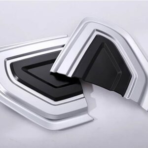 ランドローバー レンジローバースポーツ 2014-2017 カー ABS クロームコントラル U 形状フレームトリム - Silver black