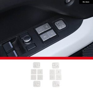 ランドローバー カーエアコンスイッチ サンルーフスイッチ リア空調ボタン ステッカー ディフェンダー 90 110 カー - Style F