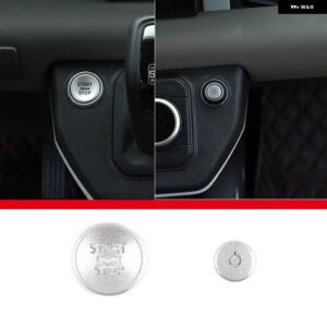 ランドローバー カーエアコンスイッチ サンルーフスイッチ リア空調ボタン ステッカー ディフェンダー 90 110 カー - Style B