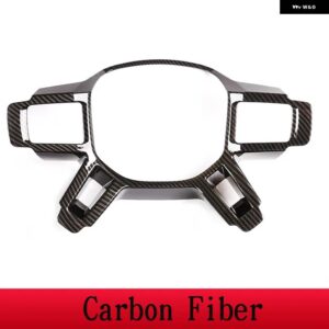 ランドローバー ディフェンダー 110 2020-2022 ABS /ダムブラック車内ステアリング ホイールトリムカー - carbon fiber