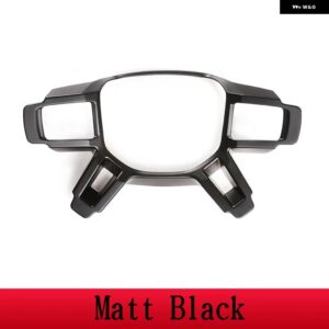 ランドローバー ディフェンダー 110 2020-2022 ABS /ダムブラック車内ステアリング ホイールトリムカー - Matt black