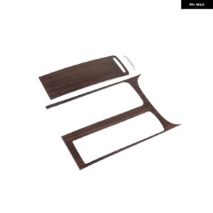 LHD カーボン ABS センターコンソール パネルカバー トリムレンジローバースポーツ RR スポーツ 2018 2019 2020 左ハンドル用 - Red wood grain