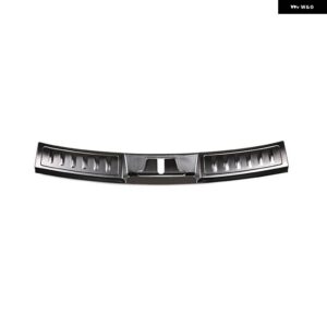 黒ステンレスリアバンパー プレートカバー レンジローバーレンジローバーイヴォーク L551 2019 2020 - black