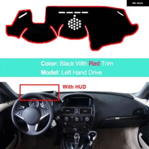 BMW 6シリーズ E63 E64 630 640D 650I 37895 インナーダッシュボード カバー クッション - LHD Red With HUD