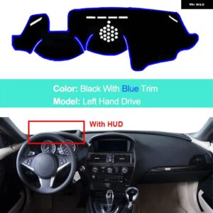 BMW 6シリーズ E63 E64 630 640D 650I 37895 インナーダッシュボード カバー クッション - LHD Blue With HUD