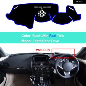 BMW 6シリーズ E63 E64 630 640D 650I 37895 インナーダッシュボード カバー クッション - RHD Blue With HUD