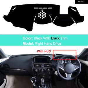 BMW 6シリーズ E63 E64 630 640D 650I 37895 インナーダッシュボード カバー クッション - RHD Black With HUD