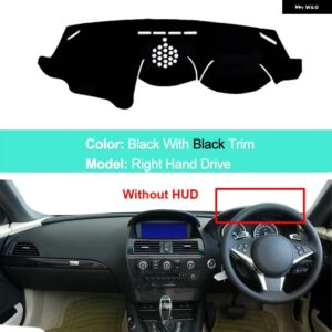 BMW 6シリーズ E63 E64 630 640D 650I 37895 インナーダッシュボード カバー クッション - RHD Black No HUD