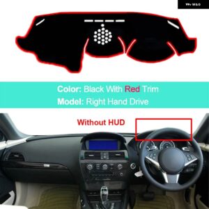 BMW 6シリーズ E63 E64 630 640D 650I 37895 インナーダッシュボード カバー クッション - RHD Red No HUD