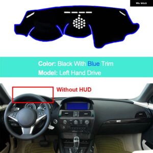 BMW 6シリーズ E63 E64 630 640D 650I 37895 インナーダッシュボード カバー クッション - LHD Blue No HUD