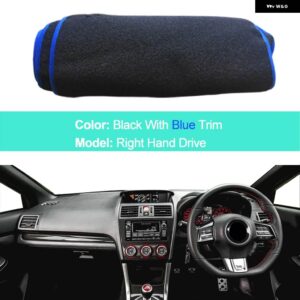 スバル ダッシュボード カバー ケープ WRX 2015-2021 自動サンシェード パッド WRX STI 2015-2021 - RHD Blue